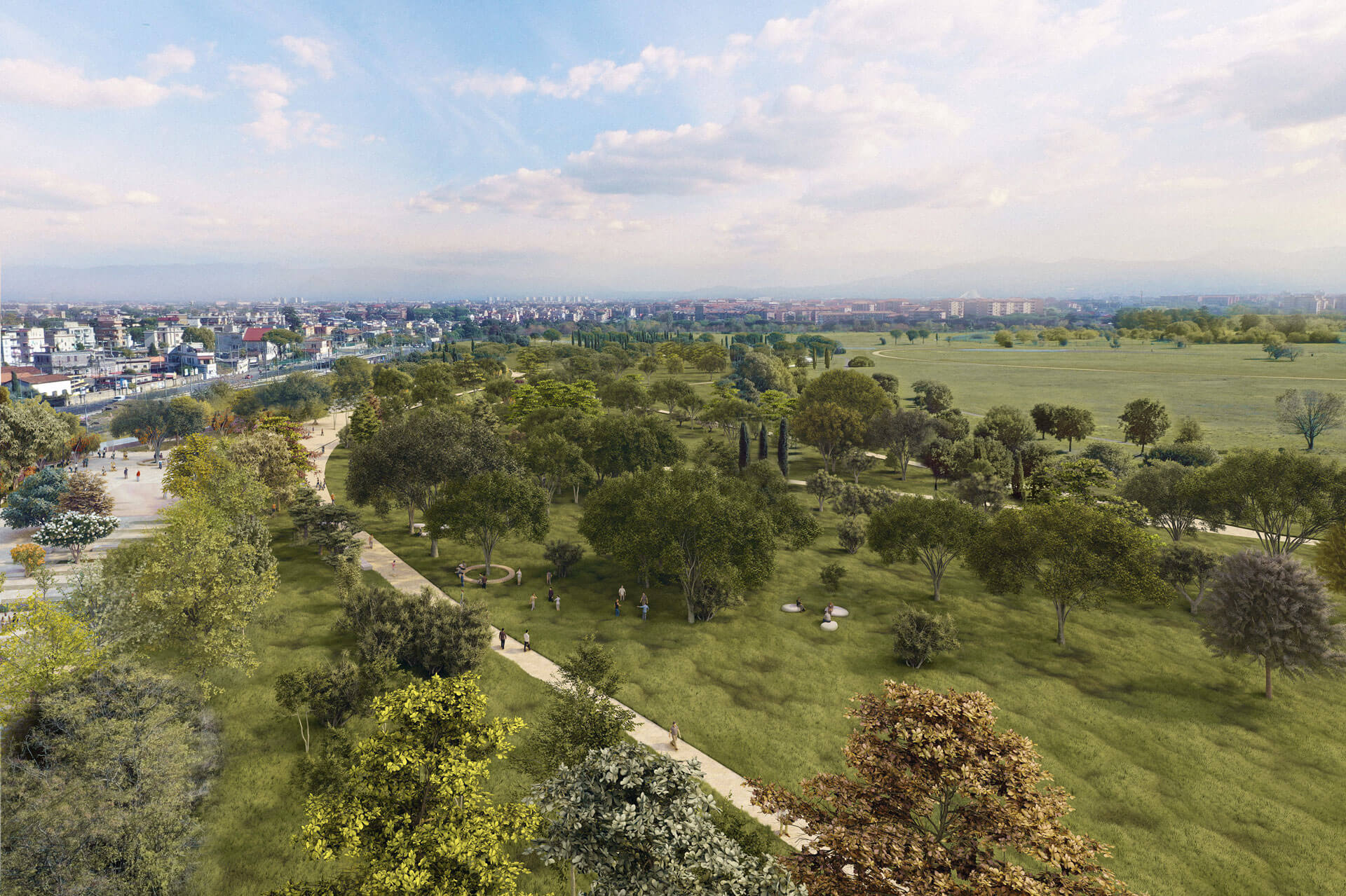 Romaperilclima_progetti_parco centocelle_vista-aerea-piazza-2